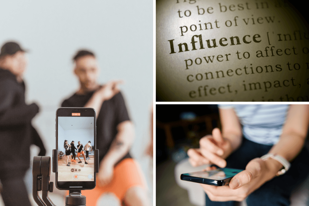 Influencers marketing products