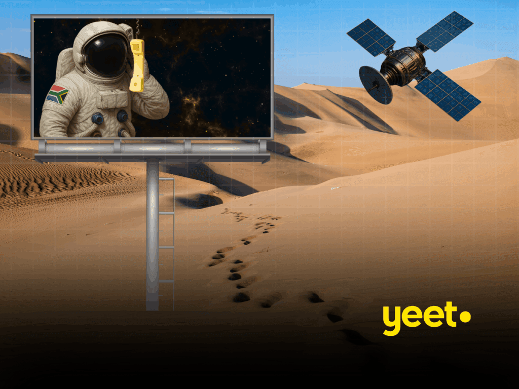 Yeet Astronaut in desert
